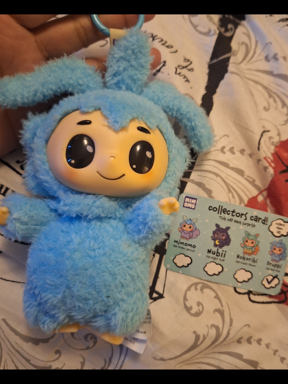 Blue Plush Toy - Adorable Bunny Costume Stuffed Animal
